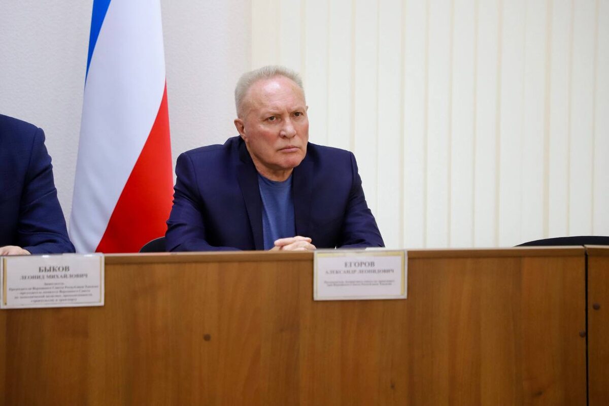 Александр Егоров. Фото: Верховный Совет Хакасии