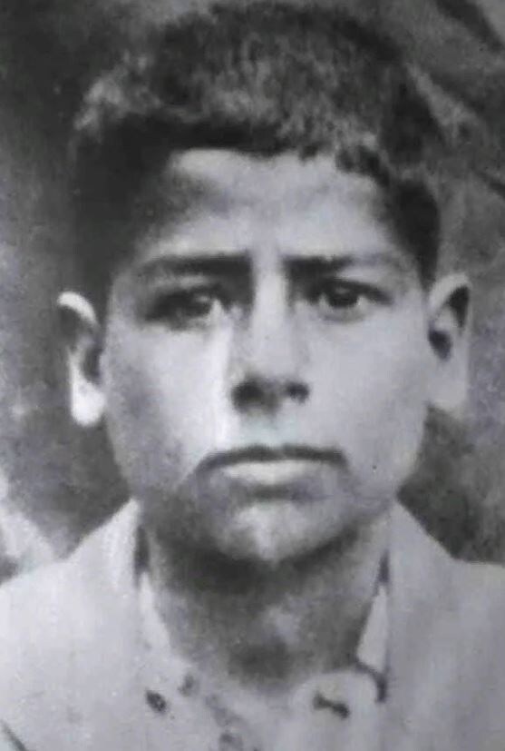 Саддам Хусейн в детстве. 