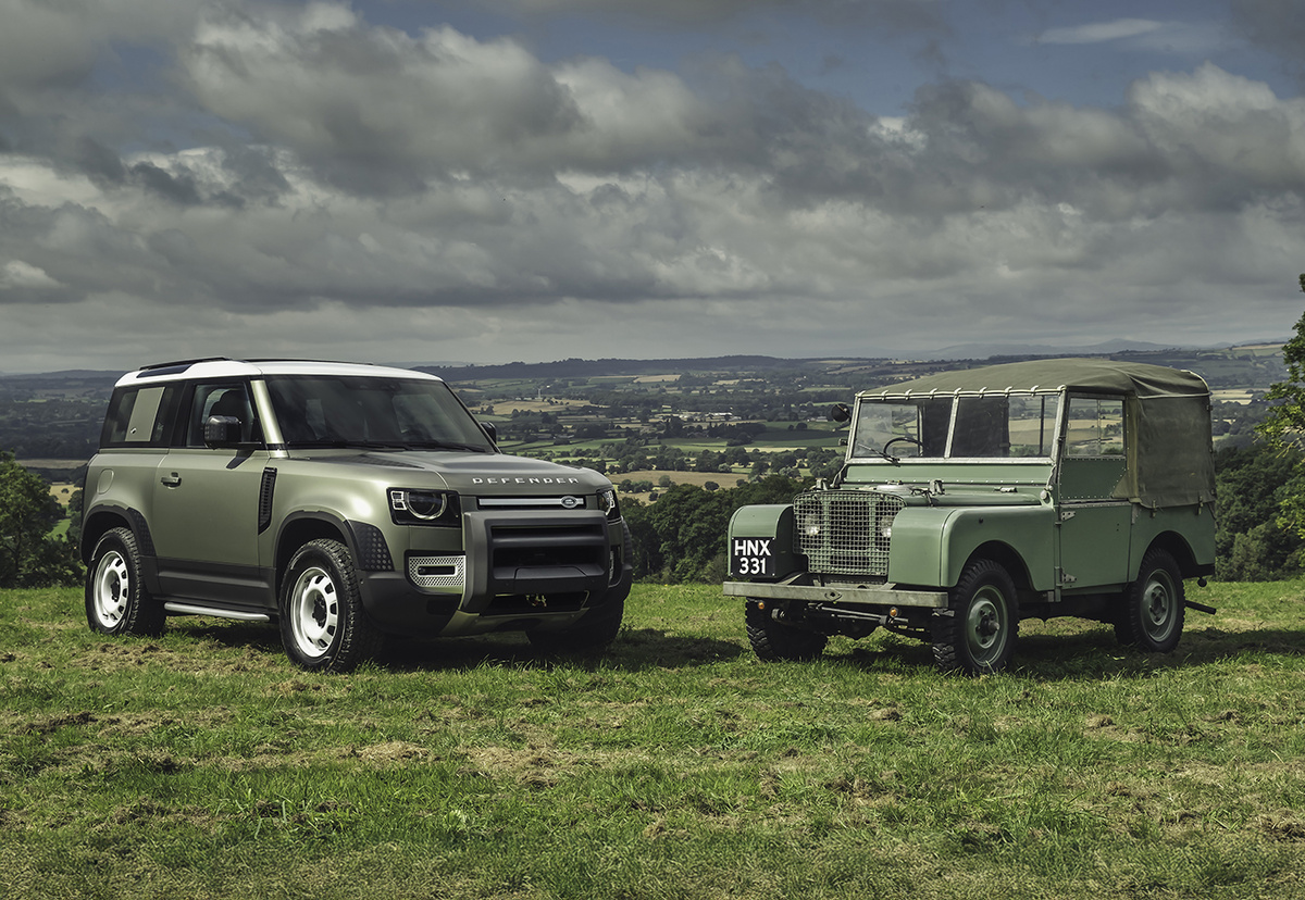 Land Rover Defender и Land Rover Series I. Фото: Land Rover
