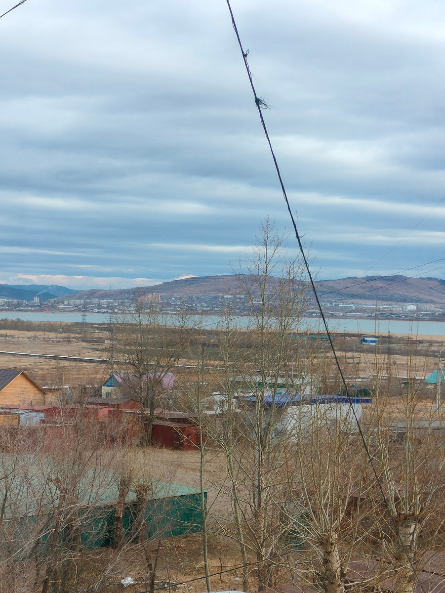 Фото автора. Вид за окном