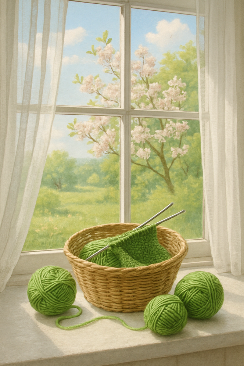 Дачное вязание