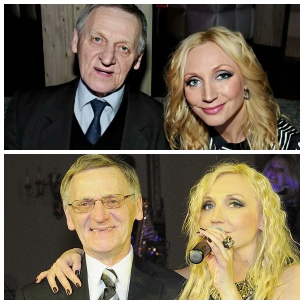 С папой литовцем.