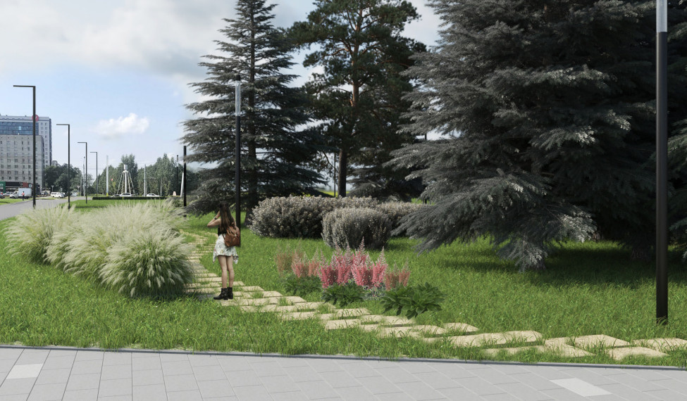 Сквер «Кировский», Кировский район.