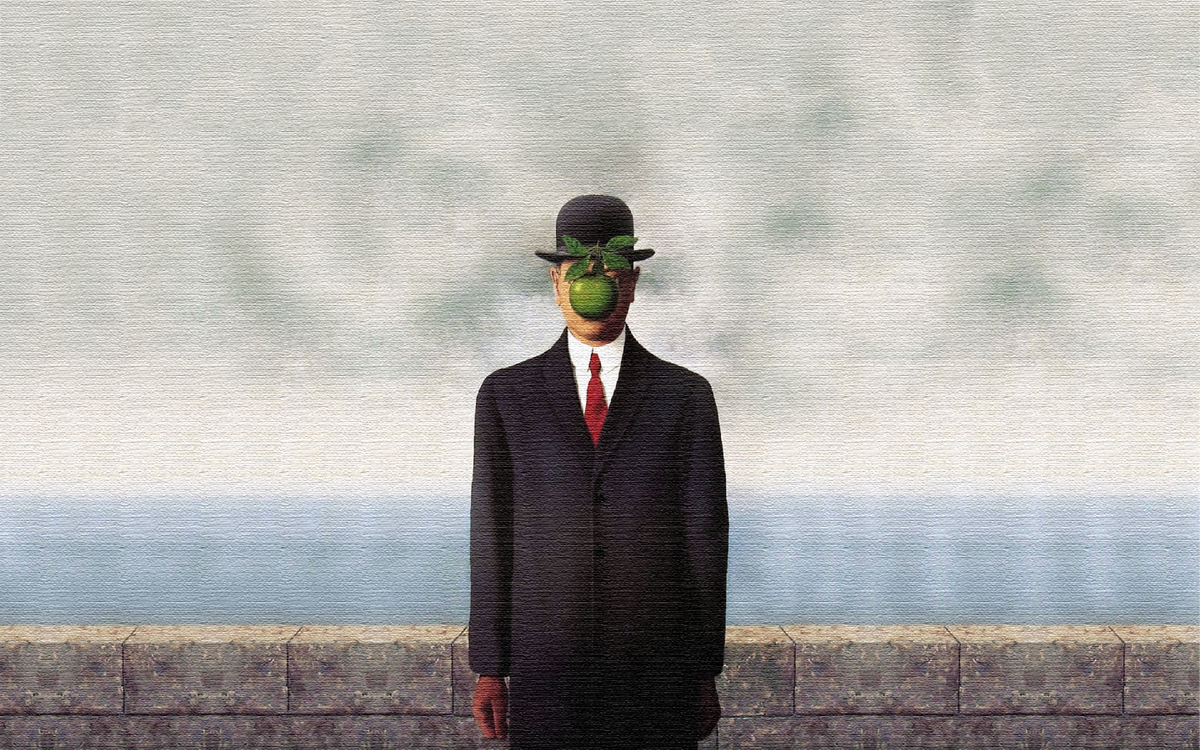 Rene Magritte "Le fils de l'homme"
