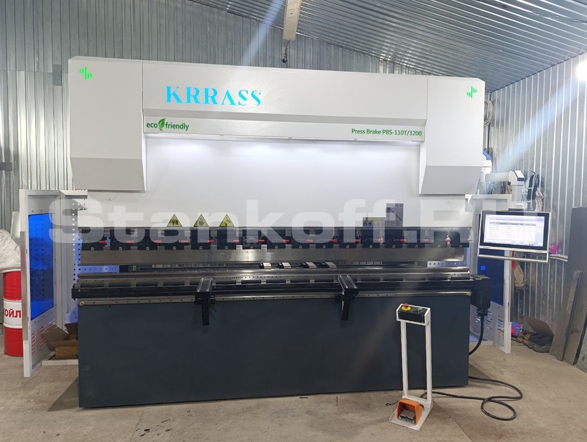  Гидравлический листогибочный пресс KRRASS PBS 110/3200 4 axis

