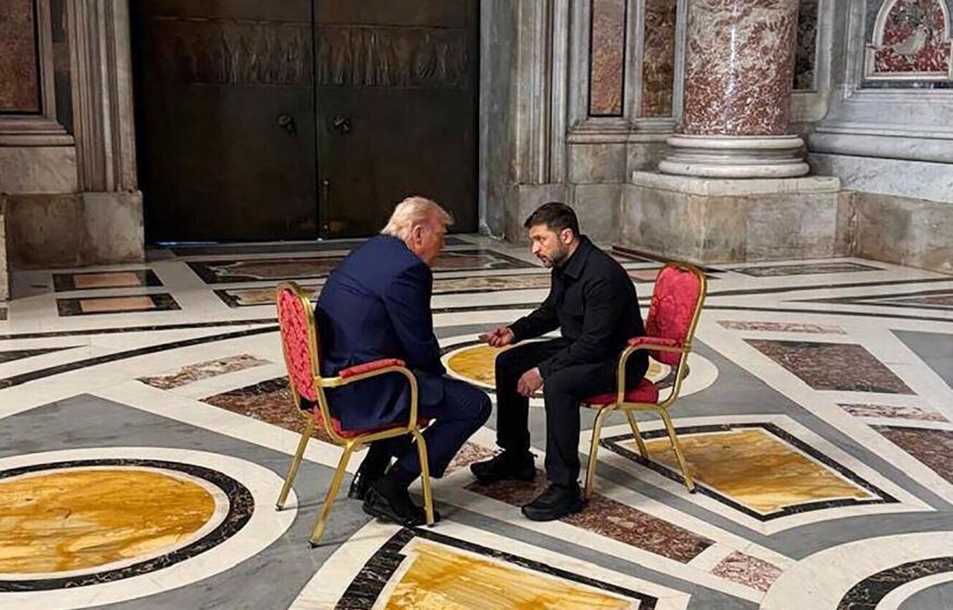    «Мы готовы к прекращению огня. Не выходите из урегулирования. Только вы способны»: что донес Зеленский до Трампа в Риме?