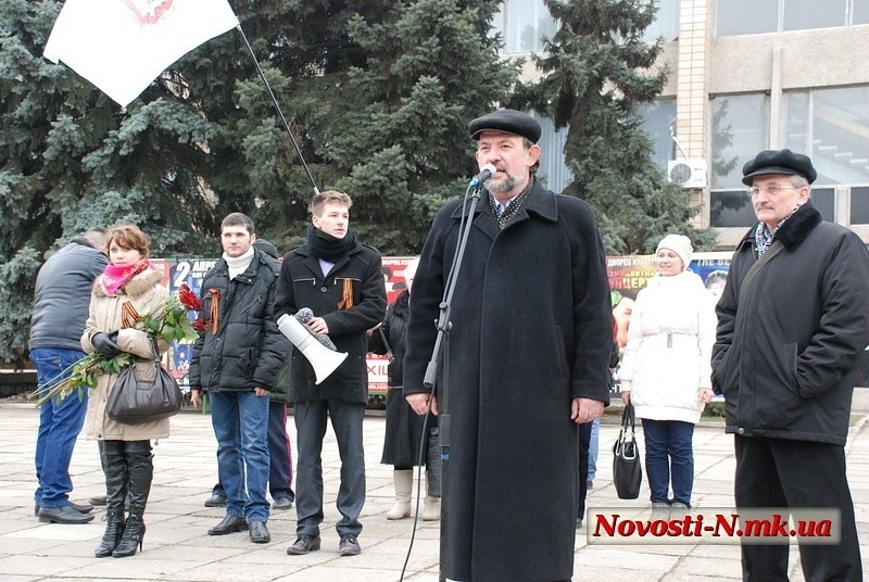 Выступление главы николаевского отделения партии "Русское Единство" Половенко А.В.