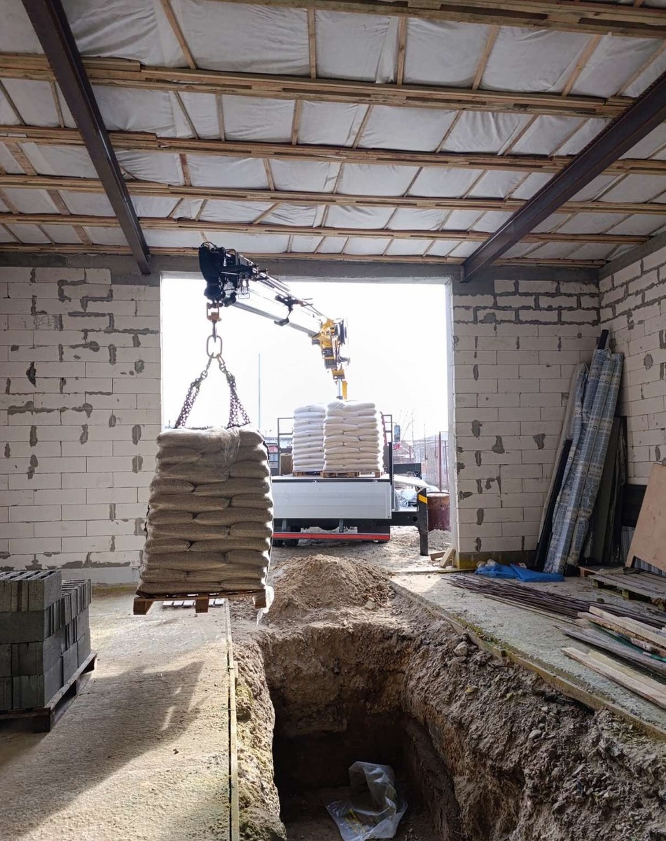 КМУ XCMG SQZ 132 в работе