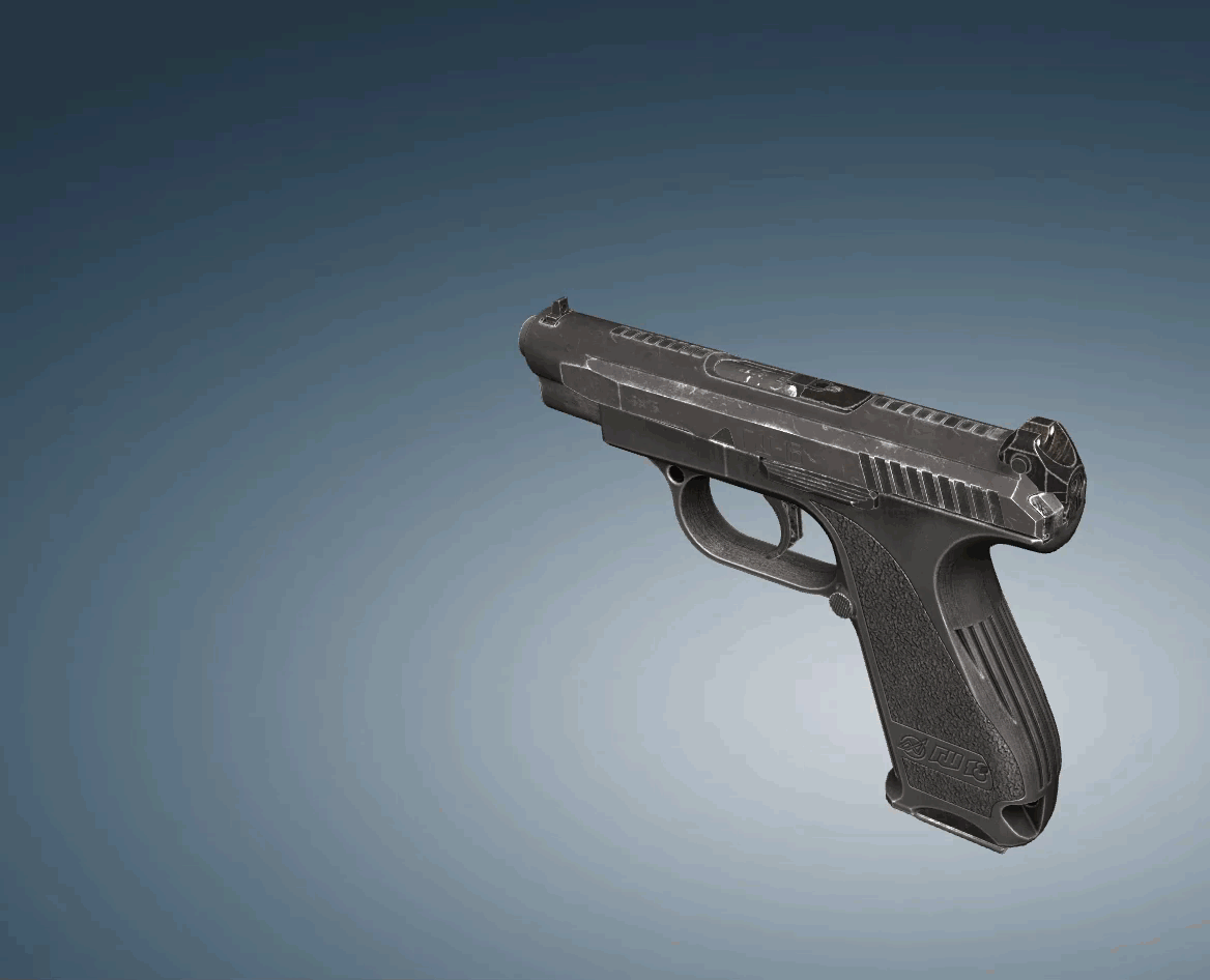 Неполная разборка пистолета (World of Guns Gun Disassembly).