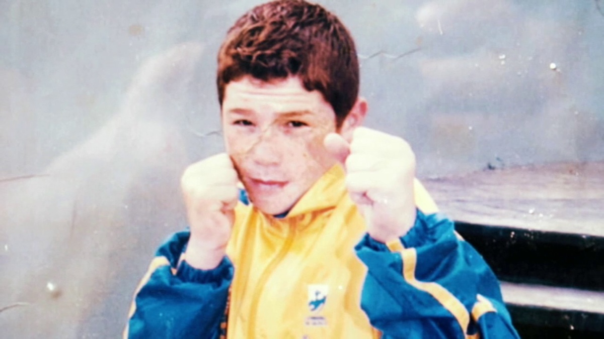     Сауль Альварес в детстве