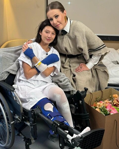 Юлия Ван и Ксения Собчак