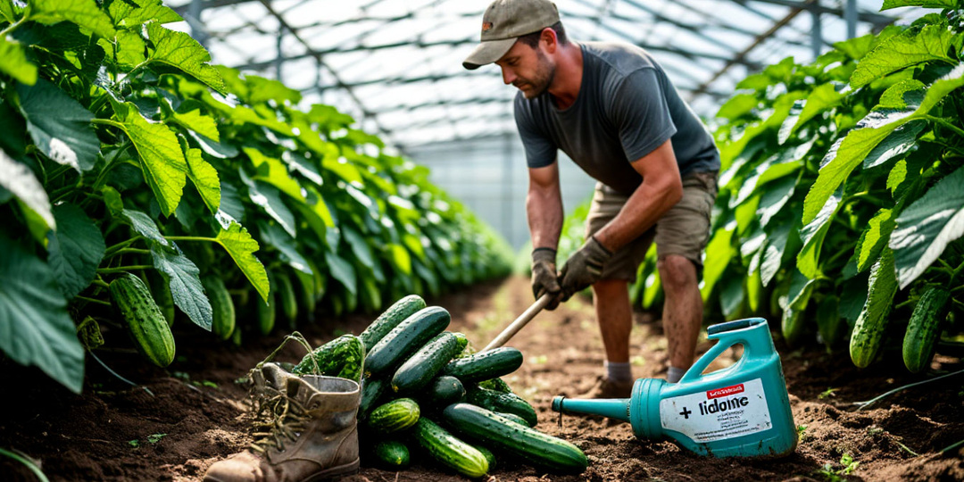 Йод для огурцов: как применять и на что реально рассчитывать