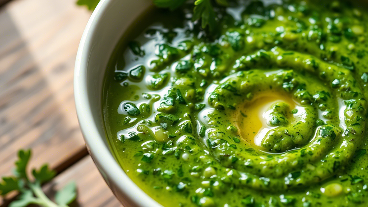 Соус из петрушки