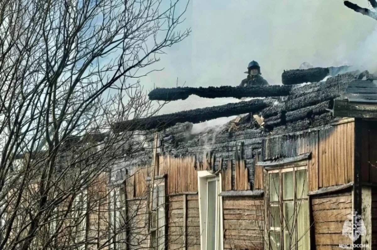    В Мурманске нуждаются в помощи жильцы сгоревшего дома на улице Сполохи