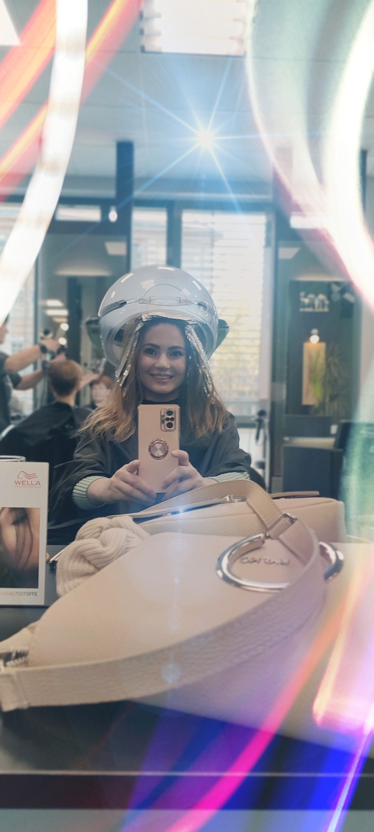 Солнечный приветик из парикмахерской 😊