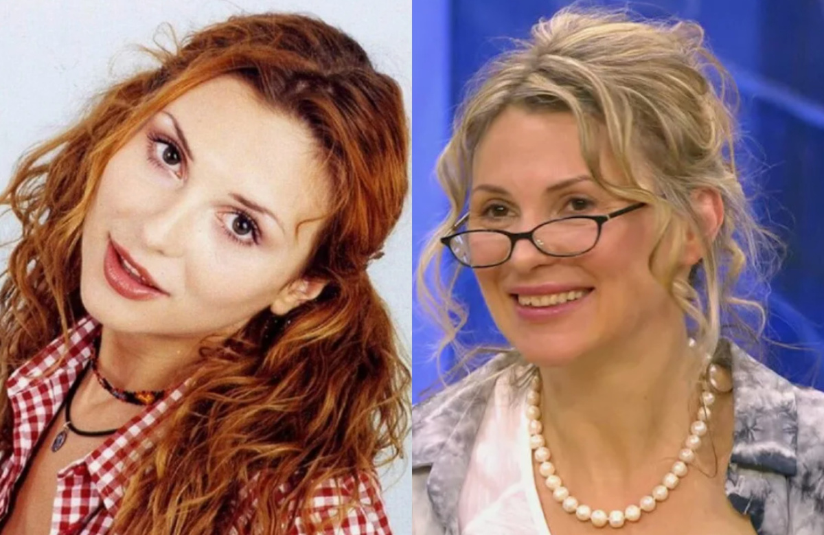 на фото Лариса Черникова в молодости и сейчас 
