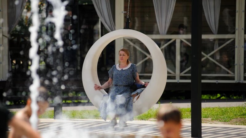     Жара в Барнауле 2024. Центральный парк. Дмитрий Лямзин