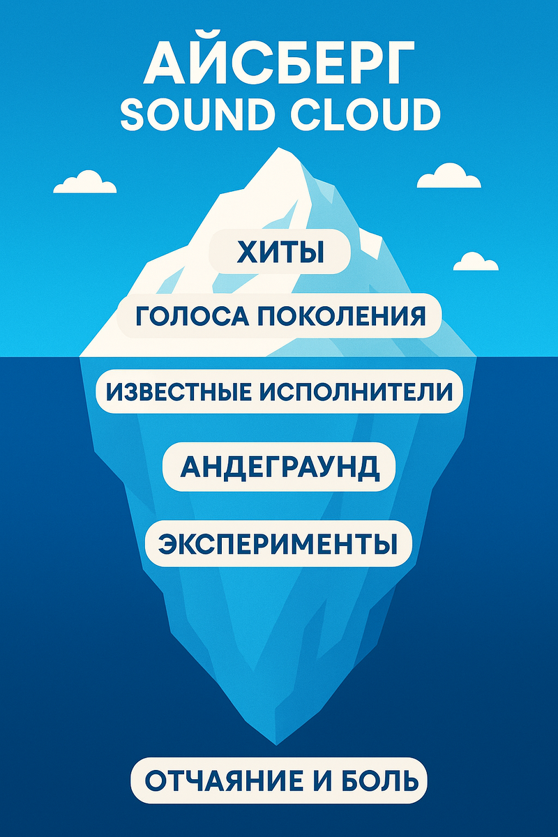 Айсберг саунд клауда, как вид искусства