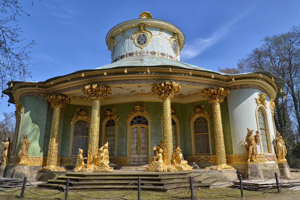  Китайский чайный домик  в парке Сан-Суси в Потсдаме. Фотография А.Новикова. 2019 