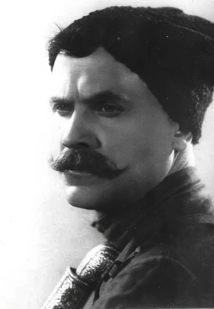 Борис Бабочкин в роли Чапаева.