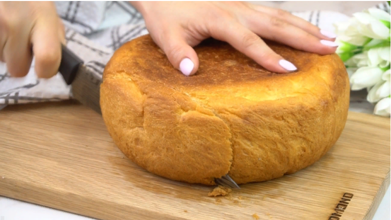 Если Хлеб по-домашнему, то только так, и никак по-другому: Ленивый способ без возни и формочек.