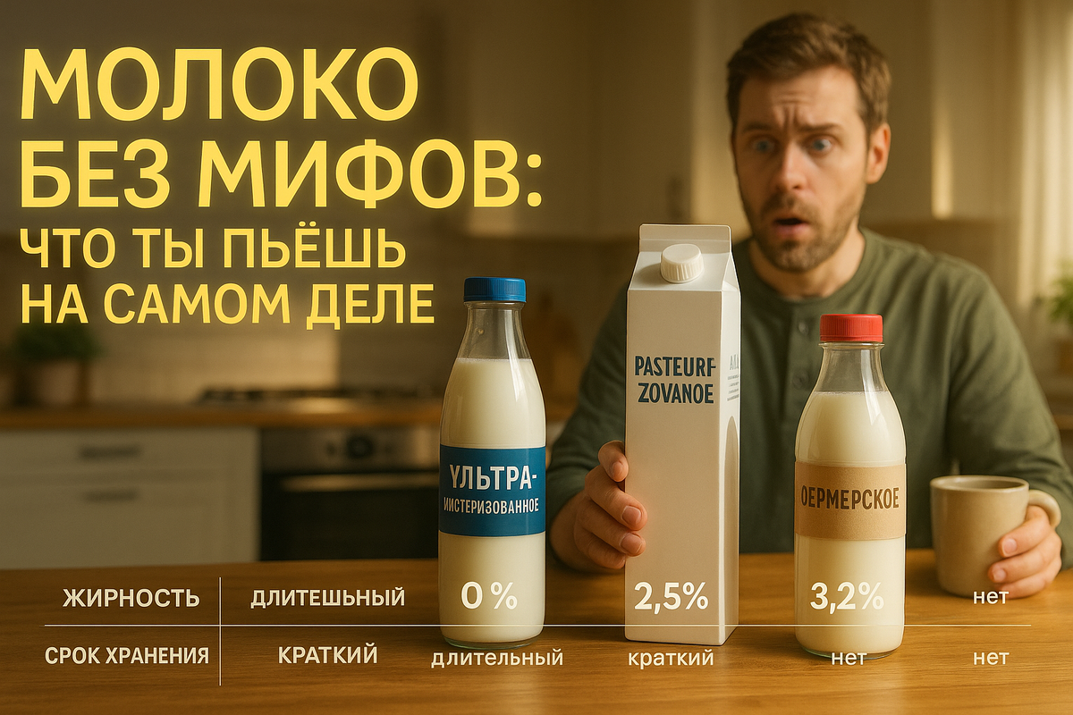 Машину проще купить - чем разобраться в молоке!