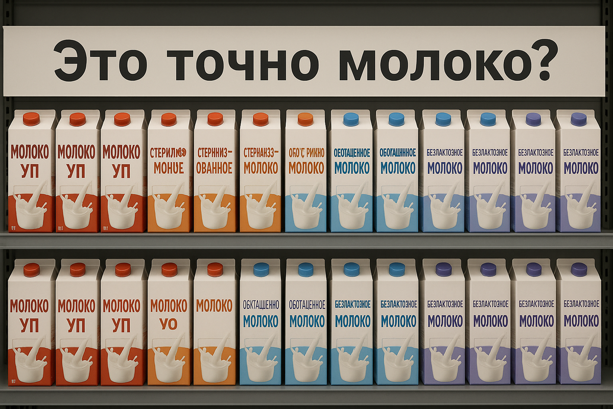 Разберемся что мы покупаем. Молоко или не-молоко?