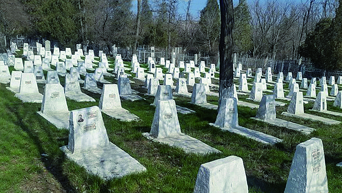 Русское кладбище в Махачкале.