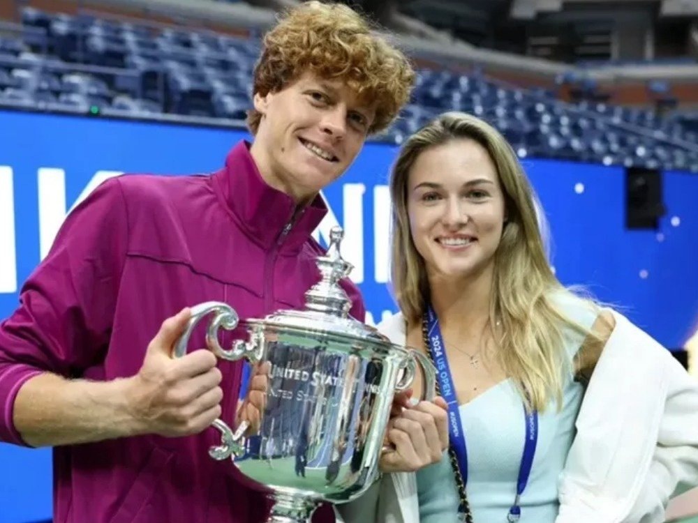    Янник Синнер и Анна Калинская