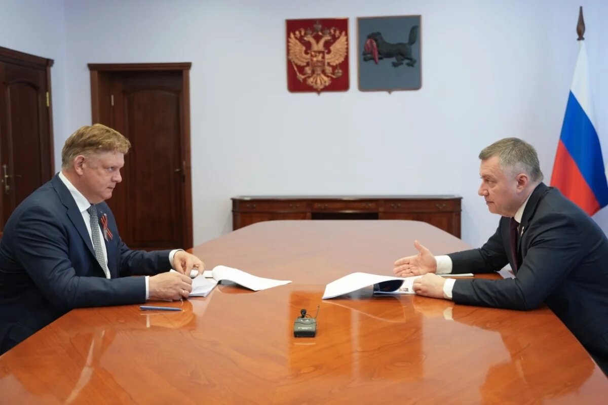    Анатолий Серышев провёл рабочую встречу с губернатором Иркутской области