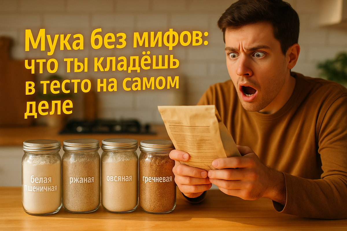 Выбрать здоровую муку - то еще занятие.