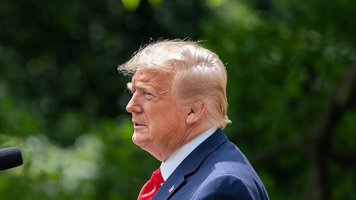    Президент США Дональд Трамп.