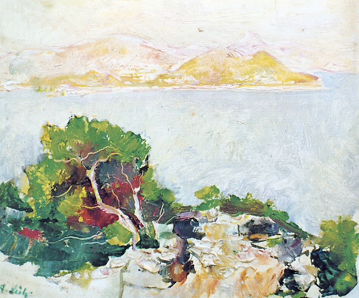 АРТИНА ХУДОЖНИКА АНТОНА ЛУНЦА Anton Lutz  (1894 - 1992) Австрия