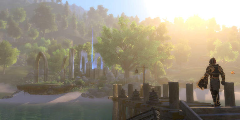    Кадр из модификации Skyblivion