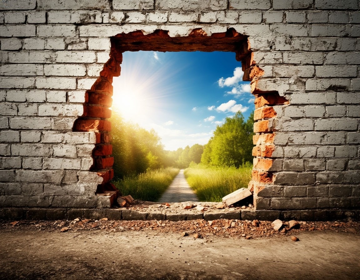 Когда иллюзии падают — видишь не пустоту, а небо.