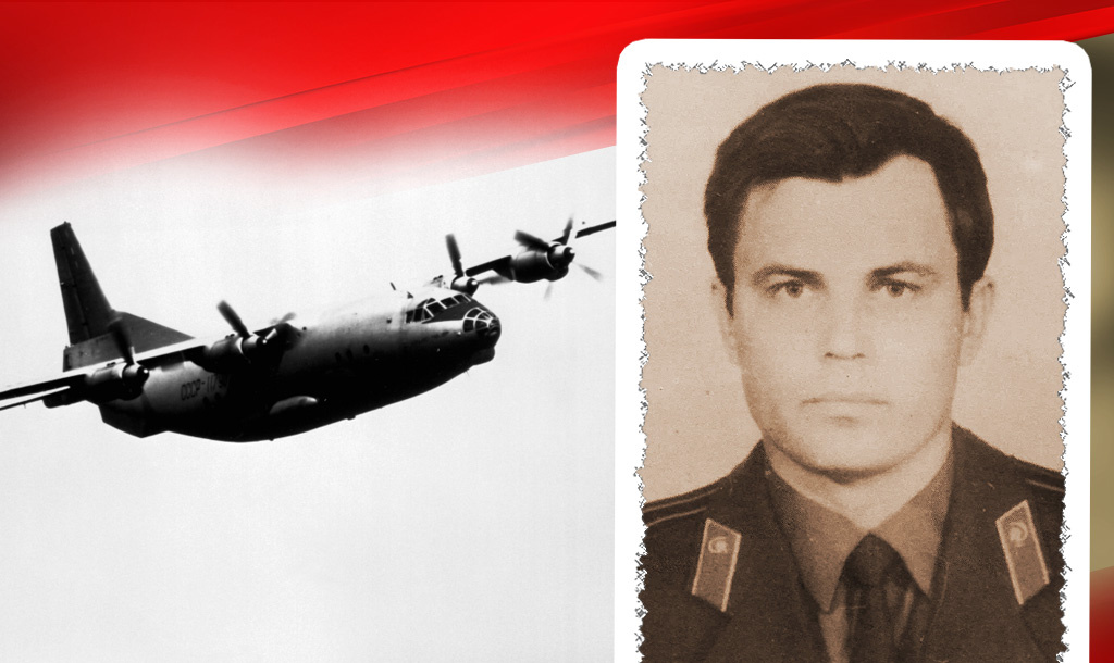 Ан-12 в воздухе / Ботов Виталий Михайлович