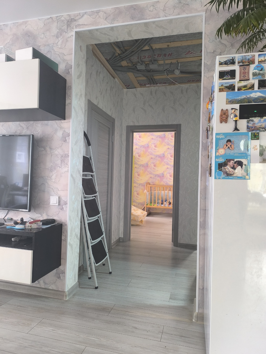 Вот такая прямоугольная арка у нас... была.