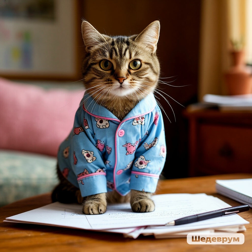 Мой главный труд — пережить понедельник. Совместное творчество автора и Шедеврума