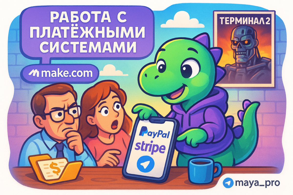    Работа с платежными системами в Make.com: Как автоматизация повышает эффективность бизнеса? Артур Хорошев