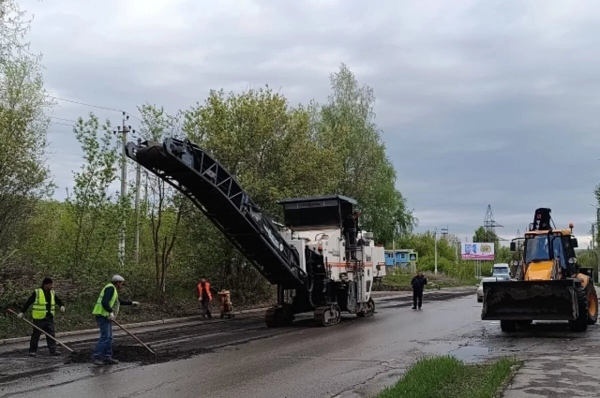    В Жигулевске начали ремонт дорог картами
