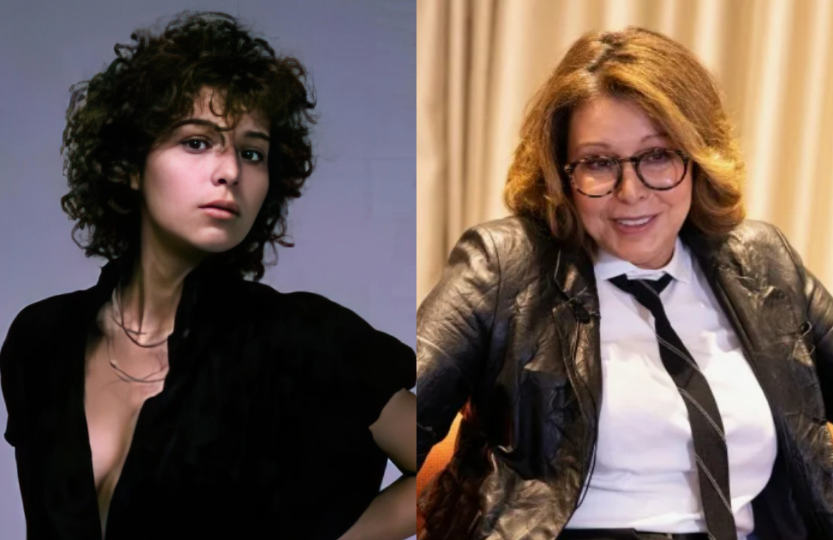 на фото Наталья Негода в молодости и сейчас 