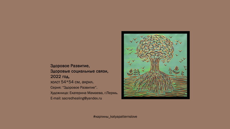Арт-коллекция «Искусство Цветения Сердца», Художница Екатерина Мамаева, город Пермь.