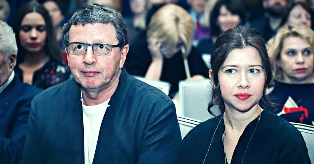 на фото Михаил Ширвиндт и Анастасия Пономарева