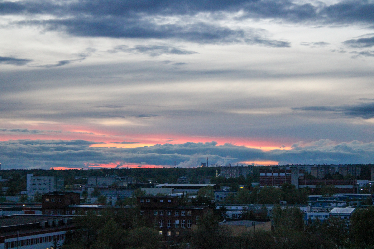 Апрельский закат