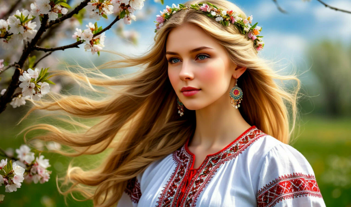 Так, возможно, выглядела богиня Жива, которая была добра к людям