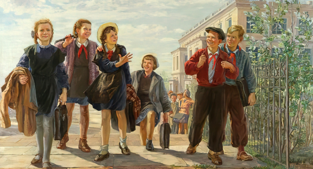 Счастливое детство на картинах советских художников 50–60-х годов
