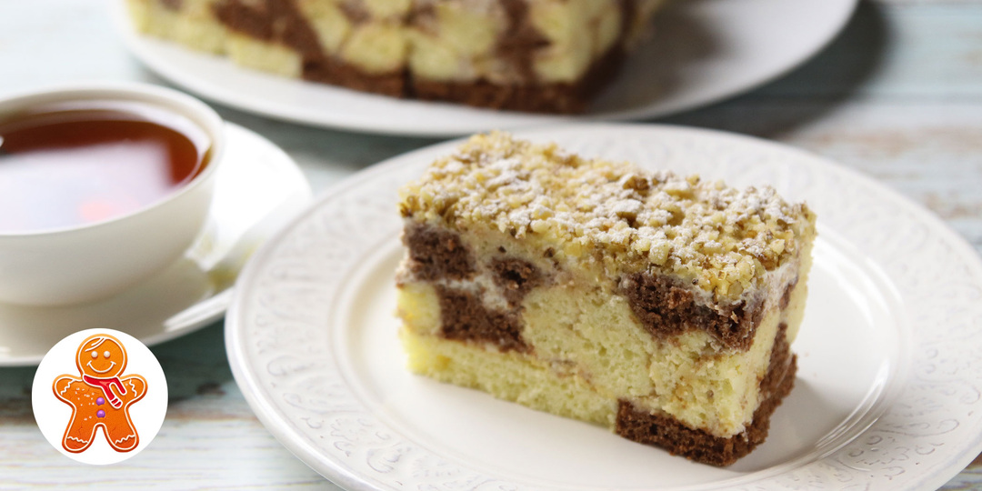 Торт "Сметанник" на сгущенке