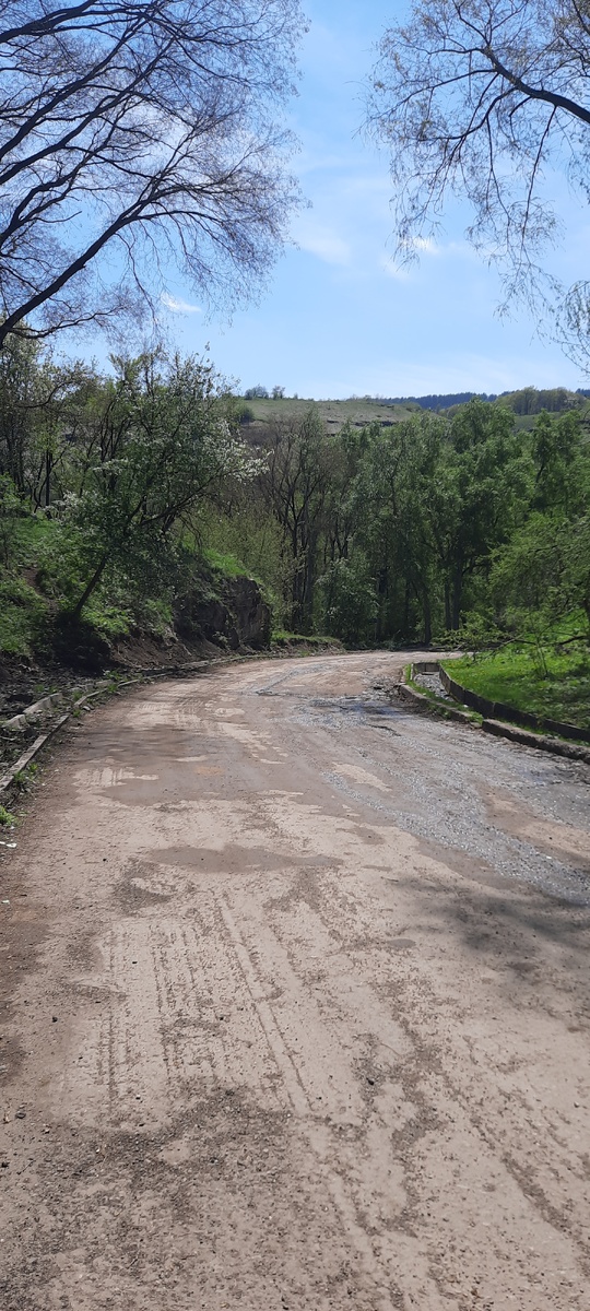 Вот она, зовущая вдаль дорога! Фото автора.
