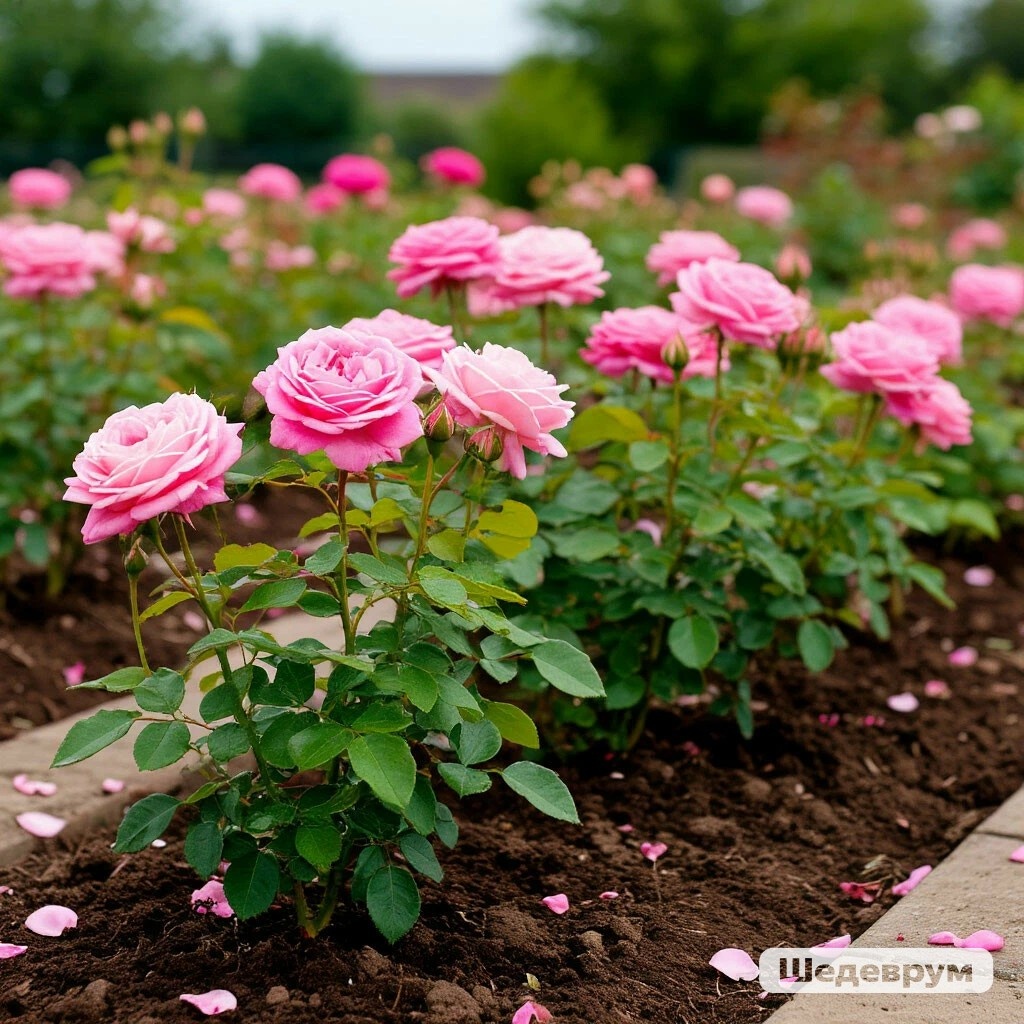 Посадка роз