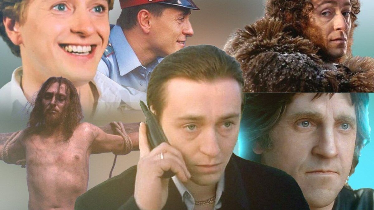 Разные образы Безрукова в кино